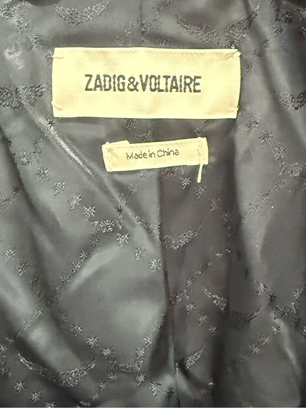 Zadig & Voltaire Navy Velvet Blazer sz 36 - Picture 8 of 10